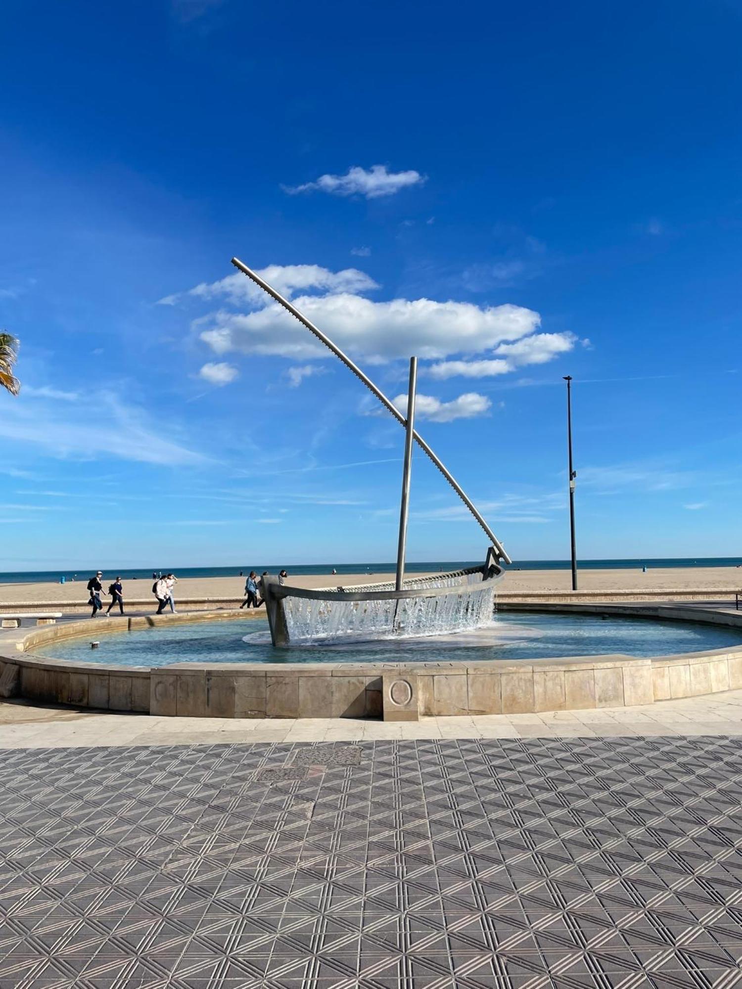 Habitacion Frente A Playa De La Malvarrosa Apartment บาเลนเซีย ภายนอก รูปภาพ